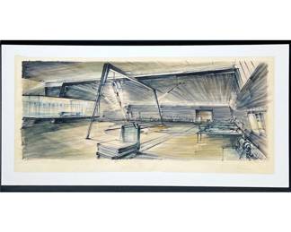 Limited Edition Taschen James Bond Print Goldfinger Storyboard Sir Ken Adam | Limited to 250 Editions to Celebrate 50 Years of James Bond Storyboard Print of the Goldfinger Movie. Comes with Original Box
Edition-74 Signed in Pencil by Sir Ken Adam - w. 17 x l. 32 in