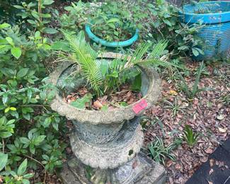 concrete planters too!