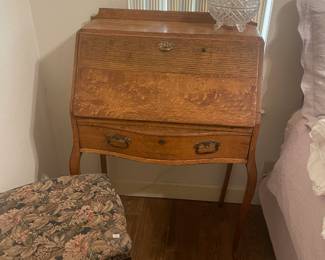 Slant top secretary $175