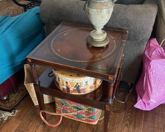 Table 2 tiers with drawer $75