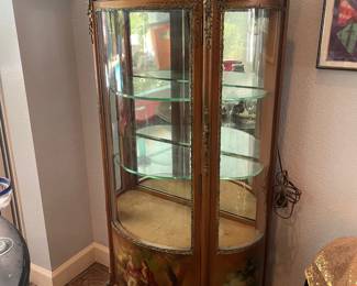 French lighted display case $350 