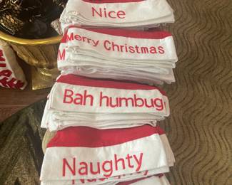 Santa hats! Fun party gifts.