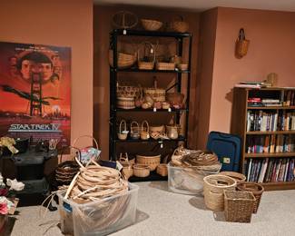 Books and Baskets