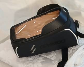 Bicycle post bag & phone holder