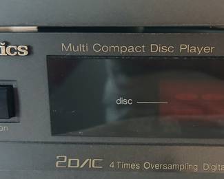 Technics Multi Compact Disc Player