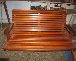 Nice porch swing