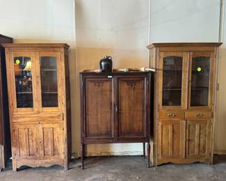 Pie Cabinets early to mid 1900's