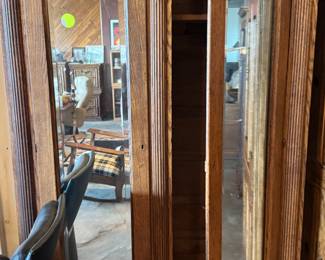 Beautiful handmade wardrobe with mirrors