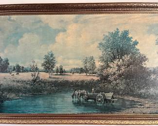 Beautiful picture in pristine condition by John D. Brentwood.