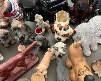 Cute dog collectibles