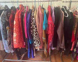 Dressy jackets and shirts