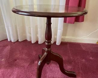 Small round table