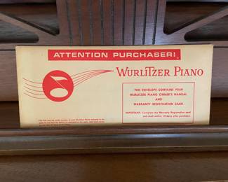 Wurlitzer piano