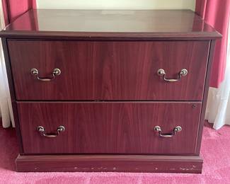 Queen Anne file cabinet