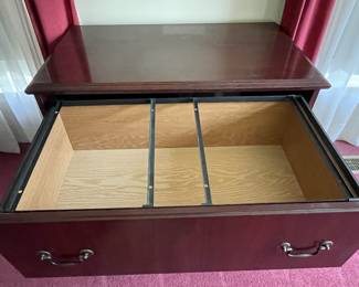 Queen Anne file cabinet 