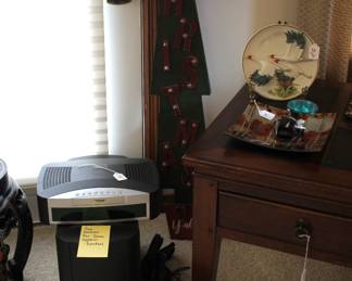 Bose system with speakers.