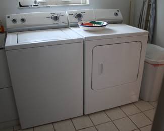 Kenmore washer and  dryer.
