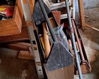 Wood tool box