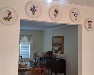 Athos Menaboni bird plates
