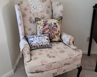 Another wing chair