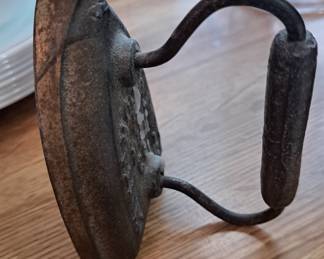 Small cast iron sad iron