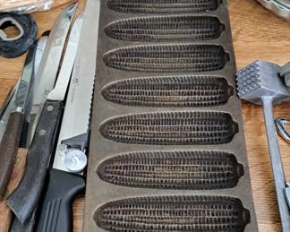 Corn stick pan, cast iron