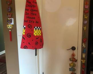 Chinese New Year decor and fun apron :)