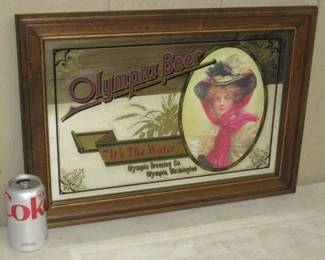 Olympia Beer Wall Mirror