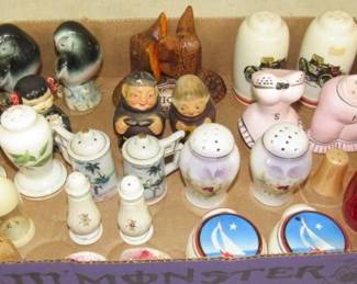 Salt & Pepper Shakers Box Lot
