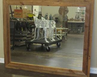 Barn Wood Frame Wall Mirror