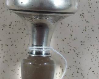 Sterling Decanter Top