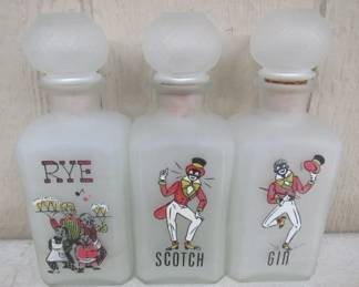 Black Art Decanters