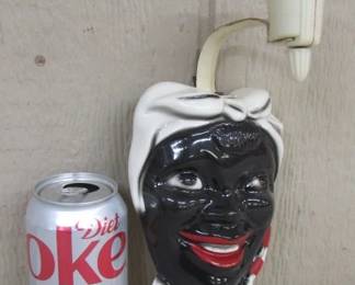 1940's Mammy Wall Lamp