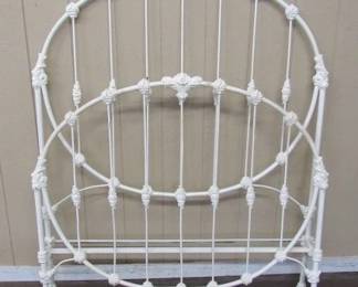 Iron Bed w/Rails