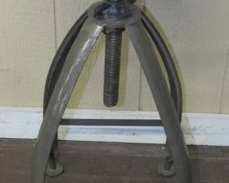 Vintage Metal Drafting Stool