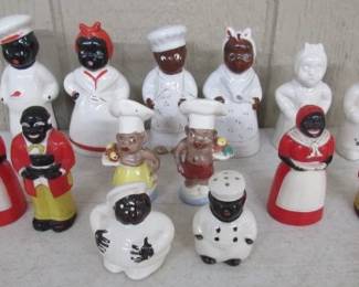 Black Art Salt & Pepper Shakers