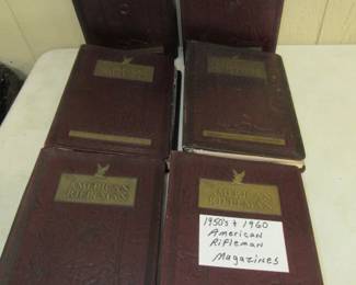 1950's & 1960 American Rifleman Magazines