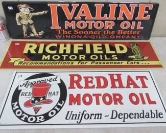 Metal Oil Signs