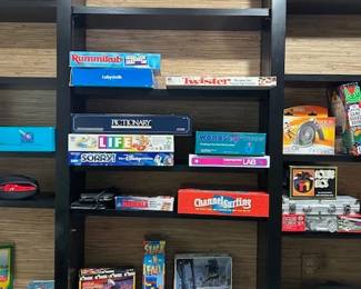Board Games, Mah Jong Set, Back Gammon, and more