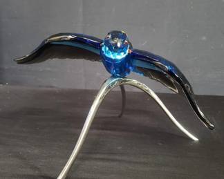 Swarovski crystal (Paradise roller bird) figurine
