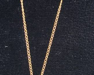 14k victorian lavalier