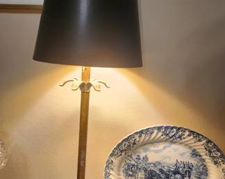 Pair of buffet lamps.