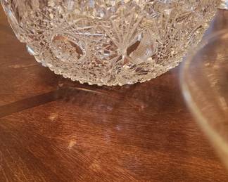 American Brilliant cut crystal