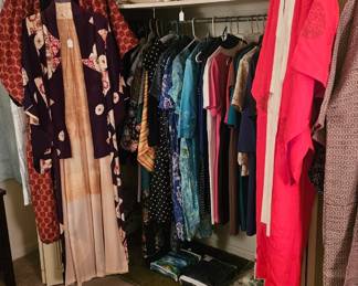 Kimonos and clothing