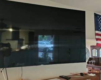 Sony 65" Flat Screen TV with Mounting bracket