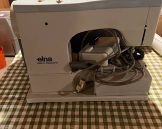 Vintage Elna Sewing Machine Switzerland 