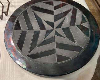 Pottery Plate by Lyle Peters