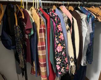 Quality clothing.
Hand knit sweaters
LL Bean