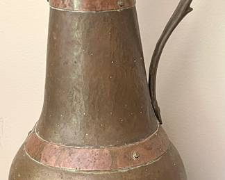 ARTS & CRAFTS ERA COPPER EWER
