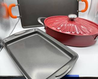 Kitchen Cookware Collection - Cook's Essential Baking Sheet, Covered Casserole Dish.